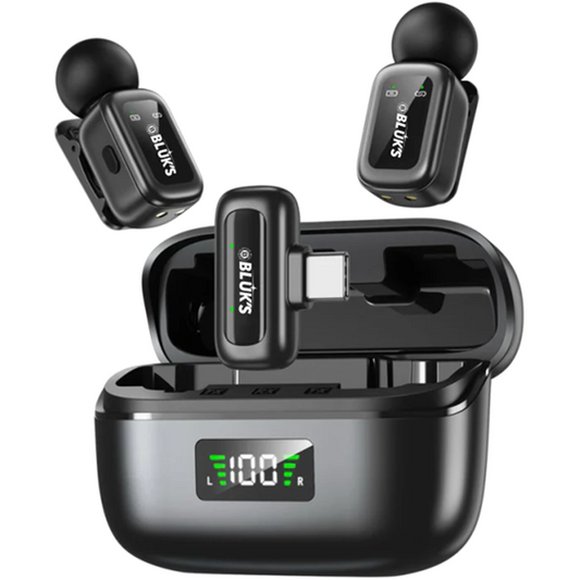 BX-14 | ANC | Double Mic | Charging Case | Voice Changer Mode | Wireless Mics