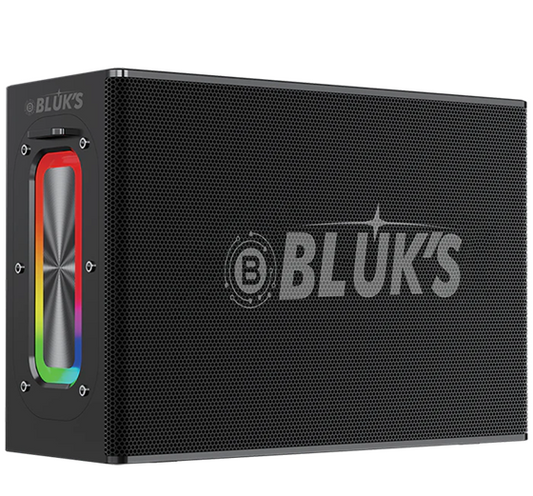 BX-186 | Deep Bass | Led Lights | Portable Wireless Bluetooth Speaker