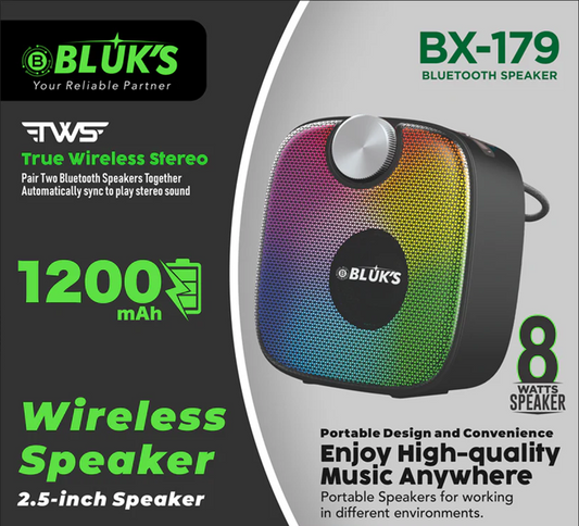 BX-179 | 2.5-inch | Wireless Speaker