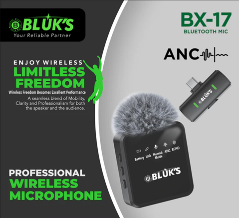 BX-17 | ANC | Single | Wireless Mic