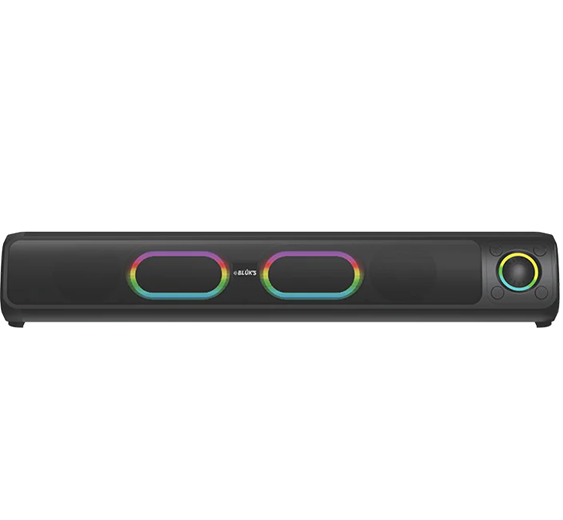 BX-184 | Deep Bass | Sound Bar | Led Lights | Volume Knob | Wireless Speaker