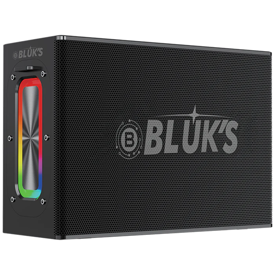 BX-186  | Deep Bass | Led Lights | Portable Wireless Bluetooth Speaker